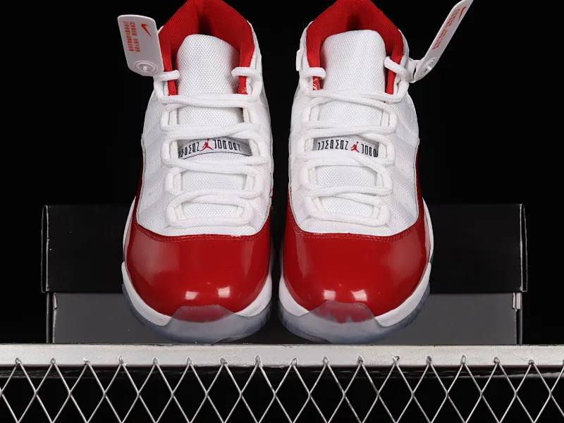 All categories Air Jordan Jordan series basketball shoes Air Jordan 11 Air Jordan 11 "Cherry" AJ11 Joe 11 cherry red high-top basketball shoes CT8012-116